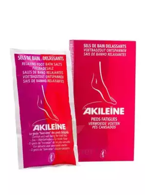 Akileine Soins Rouges Sels De Bain DÉlassant 2sach/150g à PARIS