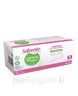 Saforelle Coton Protect Tampon Avec Applicateur Normal B/16 à PARIS