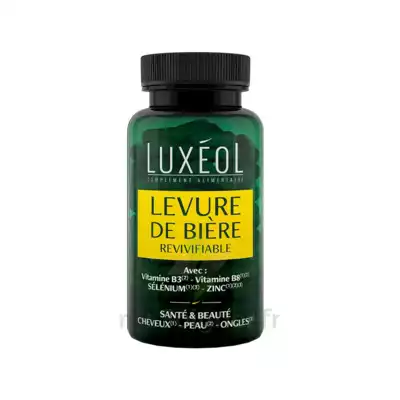 Luxeol Levure De Biere Revivifiable Gélules B/90 à PARIS