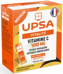 Upsa Vitamine C 1000 Poudre 10 Sachets à PARIS